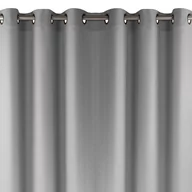 Zasłony - Zasłona CARMENA kolor szary styl klasyczny złote przelotki metalowe złote plecionka 150x245 homede - CURT/HOM/CARMENA/BRAID/EYEL - miniaturka - grafika 1