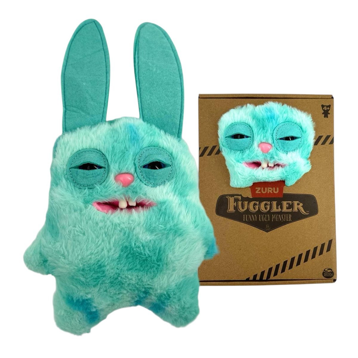 Pluszowy Zielony Królik Fuggler - Maskotka dla Dziecka