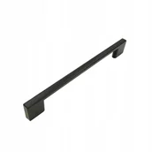 Meble modułowe i akcesoria - Uchwyt meblowy czarny 160 mm metalowy uchwyt do szafki szuflady do mebli ku - miniaturka - grafika 1