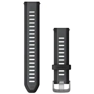 Akcesoria do smartwatchy - Pasek do GARMIN 010-11251-AG (20 mm) Czarno-szary - miniaturka - grafika 1