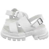 Sandały damskie - Sandały Tjw Chunky City Sandal Ecru EN0EN02750 YBL (TH1293-a) Tommy Hilfiger - miniaturka - grafika 1