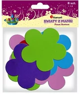 Zabawki kreatywne - Titanum Kwiaty z pianki 8 szt. - miniaturka - grafika 1