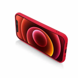 Etui MOTOROLA MOTO G10 / G30 Silikonowe z Osłoną na Aparat Nexeri Silicone Lens czerwone - Etui i futerały do telefonów - miniaturka - grafika 4