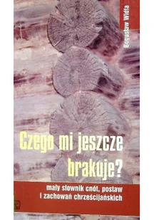 Czego mi jeszcze brakuje - Religia i religioznawstwo - miniaturka - grafika 1