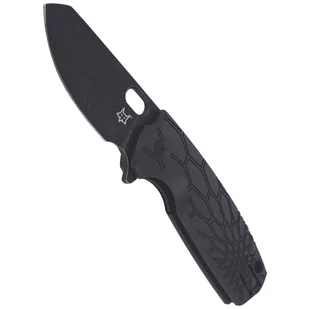 Nóż składany Fox Baby Core FRN Black, Black Stonewashed N690by Jesper Voxnaes (FX-608 B) - Noże - miniaturka - grafika 4