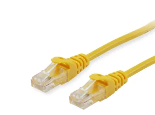 Equip 603161 kabel sieciowy Żółty 0,15 m Cat6a U/UTP (UTP) 603161 - Kable miedziane - miniaturka - grafika 1