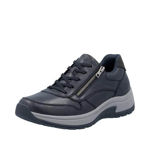 Rieker Męskie buty sznurowane, niebieskie, 43 EU, niebieski, 43 EU
