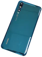 Części serwisowe do telefonów - KLAPKA BATERII TYŁ HUAWEI P20 PRO CLT-L29 NIEBIESKI - miniaturka - grafika 1