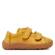 Buty dla chłopców - Sneakersy Froddo Barefoot Base G3130240-6 M Żółty - miniaturka - grafika 1