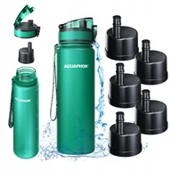 Butelki filtrujące - Butelka filtrująca wodę Aquaphor City Butelkowa Zieleń 0,5L do pracy biura - miniaturka - grafika 1