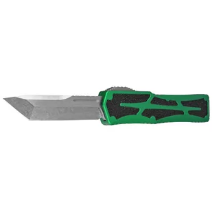 Nóż automatyczny OTF Heretic Colossus TE Green Aluminium, Stonewashed MagnaCut by Tony Marfione Jr. - Noże - miniaturka - grafika 2