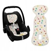 Akcesoria do fotelików - Aeromoov wkładka antypotowa do fotelika 0-13 kg / Funny Shapes - miniaturka - grafika 1