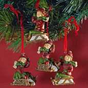 Ozdoby bożonarodzeniowe - Ozdoby wiszące, zestaw 4 szt. Lia & Dia - miniaturka - grafika 1