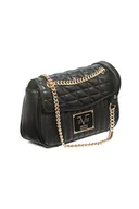 Torebki damskie - 19V69 WŁOCHY - Women Shoulder Bag Juliana Silver, WOMEN SHOULDER BAG Kobiety, Czarny - miniaturka - grafika 1