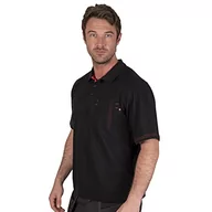 Koszulki męskie - Lee Cooper Męska koszulka polo, czarna, M - miniaturka - grafika 1