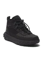 Buty dla chłopców - Timberland Trzewiki Gs Motion 6 Lthr Super Ox TB0A64DR0151 Czarny - miniaturka - grafika 1