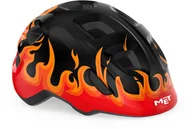 Kaski rowerowe - MET Hooray Helmet Kids, czarny/czerwony XS | 46-52cm 2022 Kaski dla dzieci 57003906 - miniaturka - grafika 1