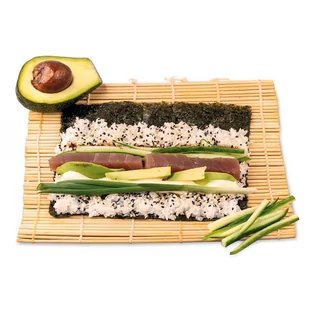Akcesoria kuchenne NIKKO kolor jasny brąz styl klasyczny tescoma - SUSHIMAT/NIKKO/20X24CM - Przybory do gotowania - miniaturka - grafika 1
