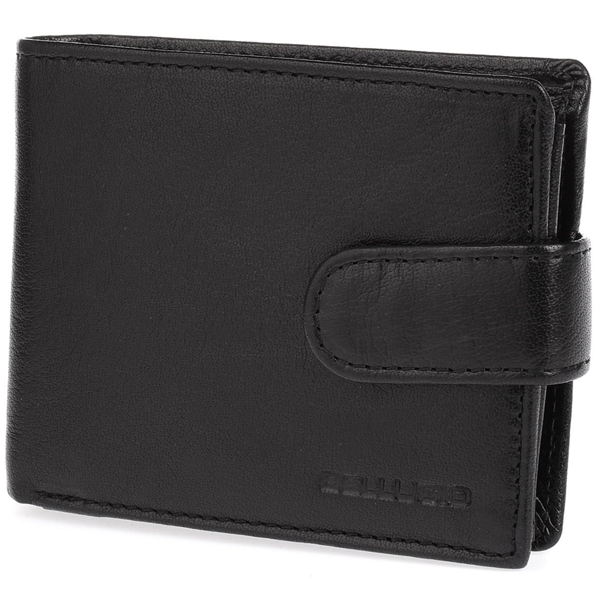 Portfel męski skórzany Bellugio czarny