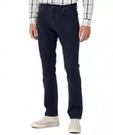 Spodnie męskie - Wrangler Greensboro Męskie Spodnie Materiałowe Jeansy Dark Navy W15Qdrxae-W38 L32 - miniaturka - grafika 1
