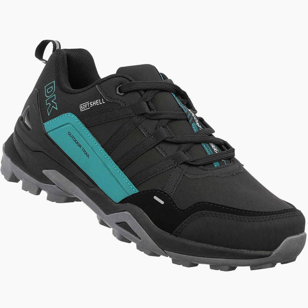 Buty Trekkingowe Męskie DK Softshell Outdoor Sportowe Czarne VB17920 46