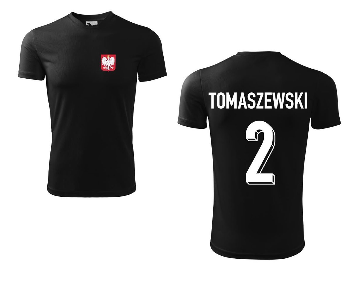Treningowa Koszulka POLSKA TOMASZEWSKI 2 jr