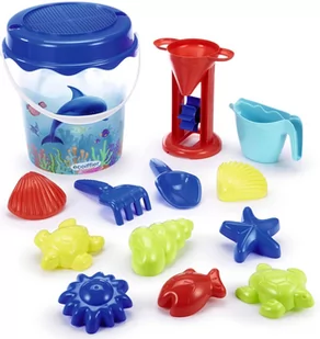 Zestaw zabawek do piasku i wody w wiaderku - Zabawki do piasku - miniaturka - grafika 1