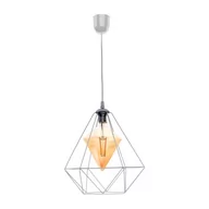 Lampy sufitowe - Milagro Lampa wisząca ALAMBRE GREY 1xE27 4W żarówka w zestawie MLP4132 - miniaturka - grafika 1