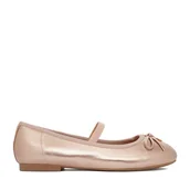 Buty dla dziewczynek - Baleriny Guess CEO-CS6666-13A Złoty - miniaturka - grafika 1