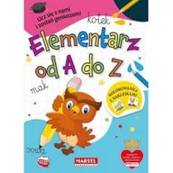 Książki edukacyjne - Martel Ucz się z nami i zostań geniuszem. Elementarz od A do Z praca zbiorowa - miniaturka - grafika 1