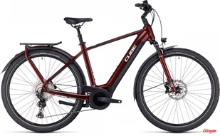 Rower elektryczny Cube Touring Hybrid EXC 625 red´n´white 2023 - Rowery elektryczne - miniaturka - grafika 1