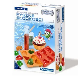 Clementoni, zestaw kreatywny Pyszne słodkości - Mały naukowiec - miniaturka - grafika 1