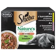 Mokra karma dla kotów - Sheba Nature's Collection w sosie, 64x85g, karma mokra dla kota - miniaturka - grafika 1