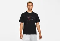 Koszulki męskie - Nike Outline 90 Tee Black - miniaturka - grafika 1