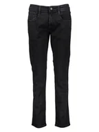 Spodnie męskie - Replay Dżinsy - Slim fit - w kolorze czarnym - miniaturka - grafika 1