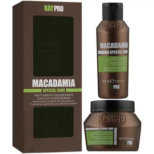 KayPro Macadamia Special Care, Zestaw Naprawczy Do Włosów Cienkich, 2x100ml - Zestawy kosmetyków damskich - miniaturka - grafika 1