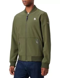 Taloon Męska kurtka softshell 61134583, ciemnooliwkowa, XXL, ciemnooliwkowy, XXL - Kurtki męskie - miniaturka - grafika 1