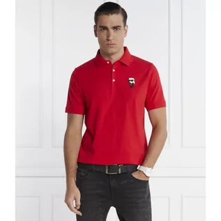 Koszule męskie - Karl Lagerfeld Polo | Regular Fit - grafika 1