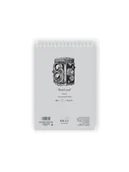 Podobrazia, bloki, papiery - SM-LT Blok do szkicu SM-LT A5 Bristol 185 g 30 k spirala 5EB-30TS - miniaturka - grafika 1