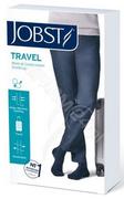 Bielizna lecznicza - JOBST Travel podkolanówki uciskowe dla podróżujących czarne - rozmiar II - miniaturka - grafika 1