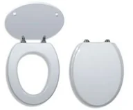 Deski sedesowe - Novaservis Prestige - Deska sedesowa, płyta MDF, kolor biały WC/BILA - miniaturka - grafika 1