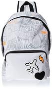 Plecaki - BOSS Męski plecak Lotus_Backpack, rozmiar uniwersalny, White100, jeden rozmiar - miniaturka - grafika 1