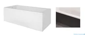 Obudowy do wanien - Besco Obudowa do wanny czarny mat Talia 160x70 #OAT-160-PKC - miniaturka - grafika 1