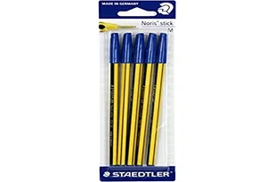 BL 5 długopis Noris stick niebieski - Długopisy - miniaturka - grafika 1