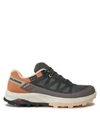 Buty trekkingowe damskie - Salomon Trekkingi Outrise Gtx W L47219100 Szary - miniaturka - grafika 1