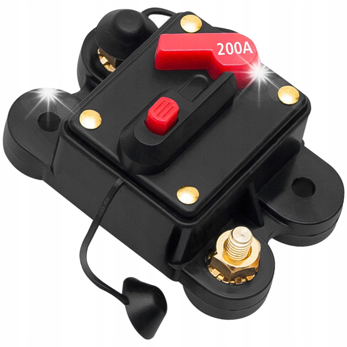 AUTOMATYCZNY BEZPIECZNIK SAMOCHODOWY 200A 12V 24V 48V