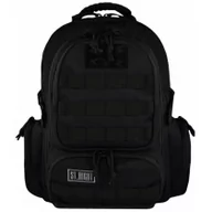 Plecaki - Military Dwukomorowy plecak St.Right 30L, Black - miniaturka - grafika 1