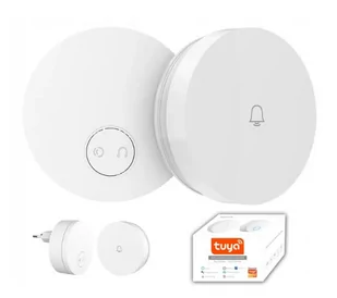 Bezbateryjny Bezprzewodowy Dzwonek G6LW Wifi Tuya - Dzwonki i gongi - miniaturka - grafika 1