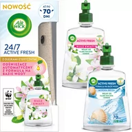 Odświeżacze powietrza - AIR WICK Automatyczny odświeżacz powietrza z wkładem Air Wick 24/7 ACTIVE FRESH o zapachu białych kwiatów 228 ml - miniaturka - grafika 1