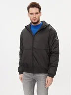 Kurtki męskie - Calvin Klein Jeans Kurtka przejściowa J30J323462 Czarny Regular Fit - miniaturka - grafika 1